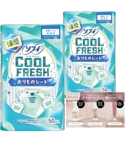 Amazon | 【2個セット】 ソフ ィ クールフレッシュ おりものシート 超